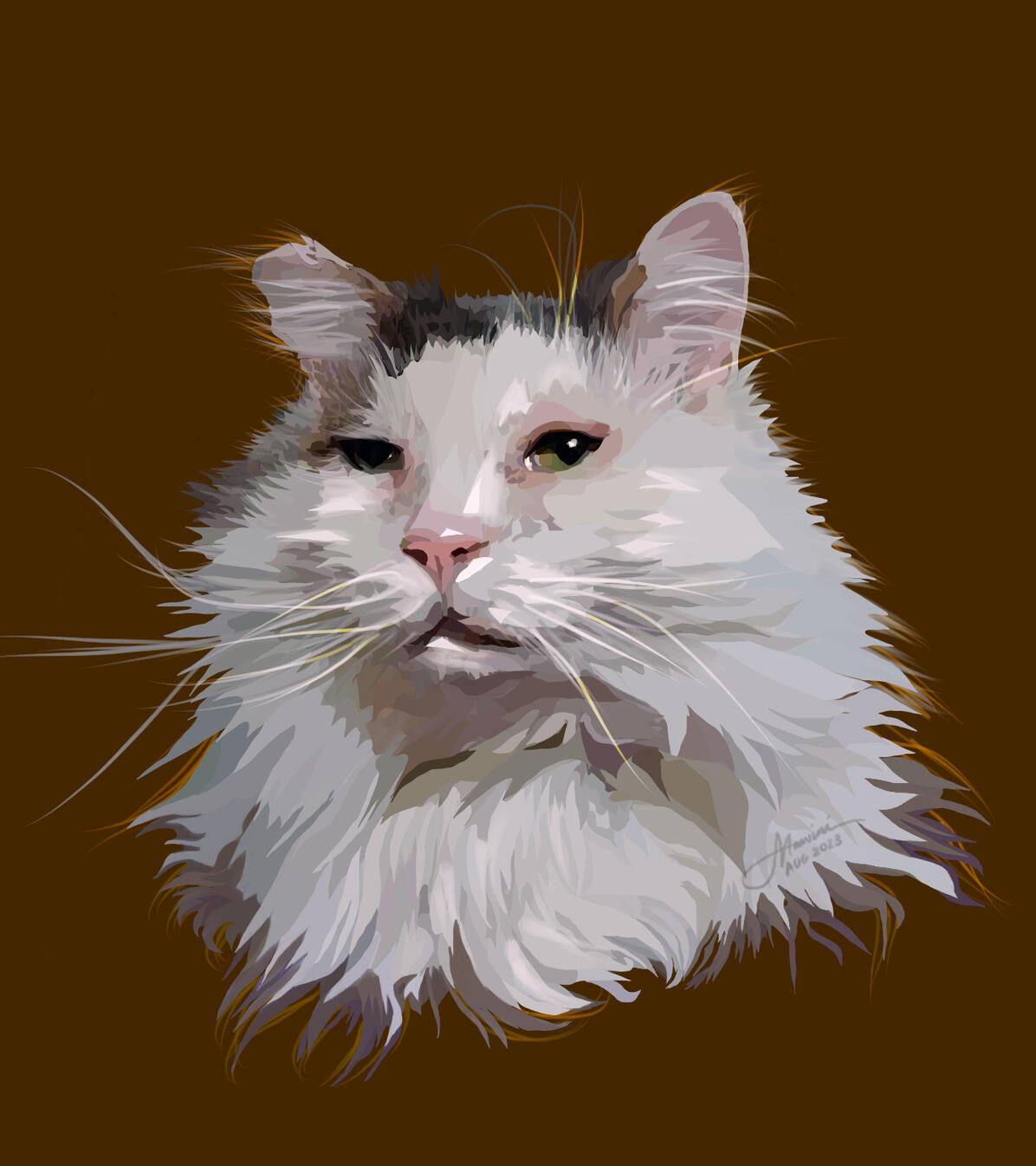 Portrait commissioned for @scruffkit tribute